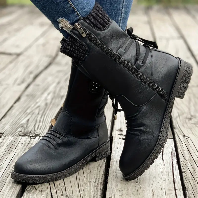 Dámské zimní boty s fleece podšívkou – Selina