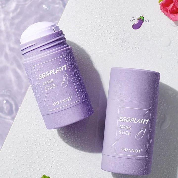 Lila Eggplant Maskenstick, feuchtigkeitsspendend, Hautpflege, vegane Kosmetik, Oranot.