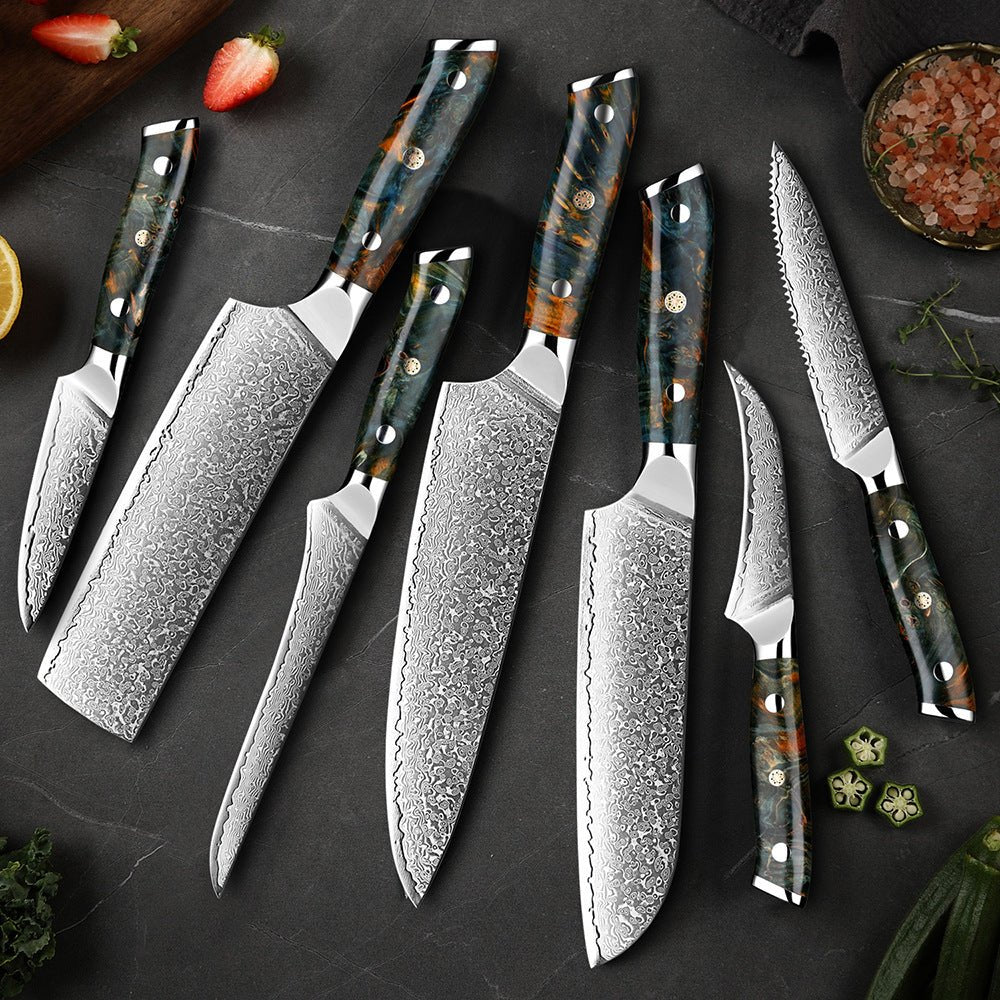 Japonská damašková sada nožů – KairoBlade