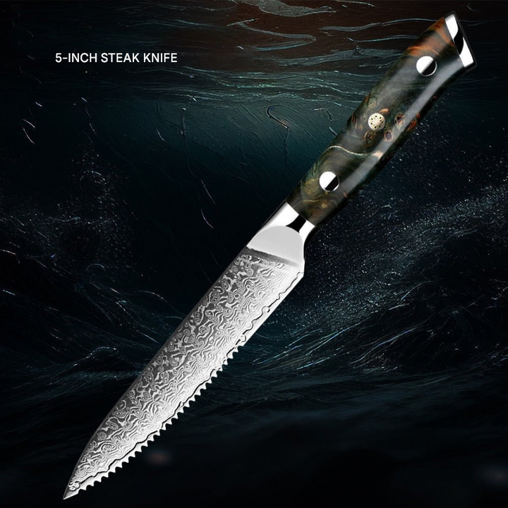 Japonská damašková sada nožů – KairoBlade