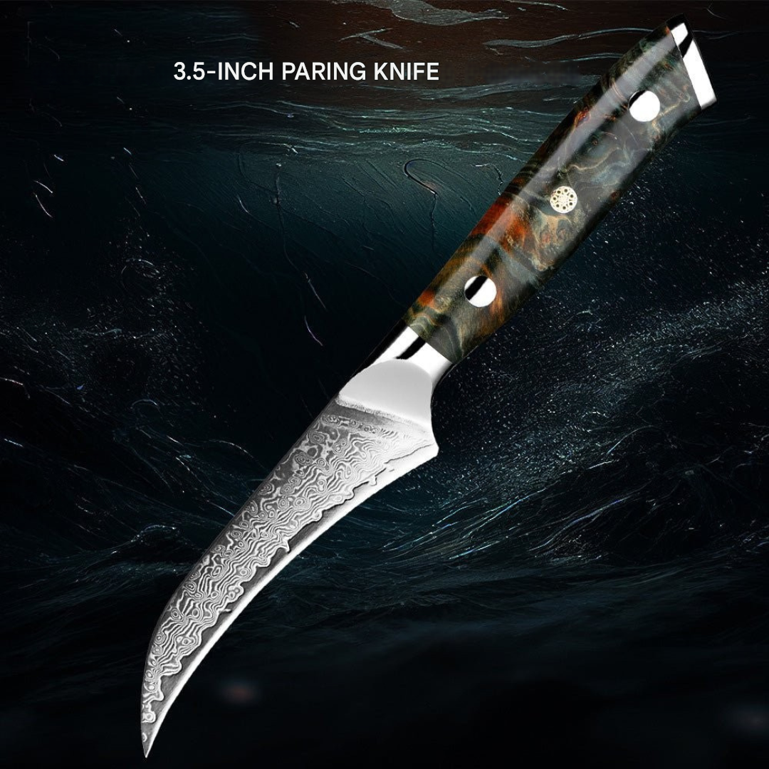 Japonská damašková sada nožů – KairoBlade
