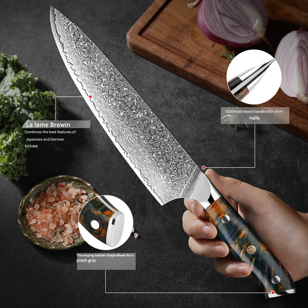 Japonská damašková sada nožů – KairoBlade