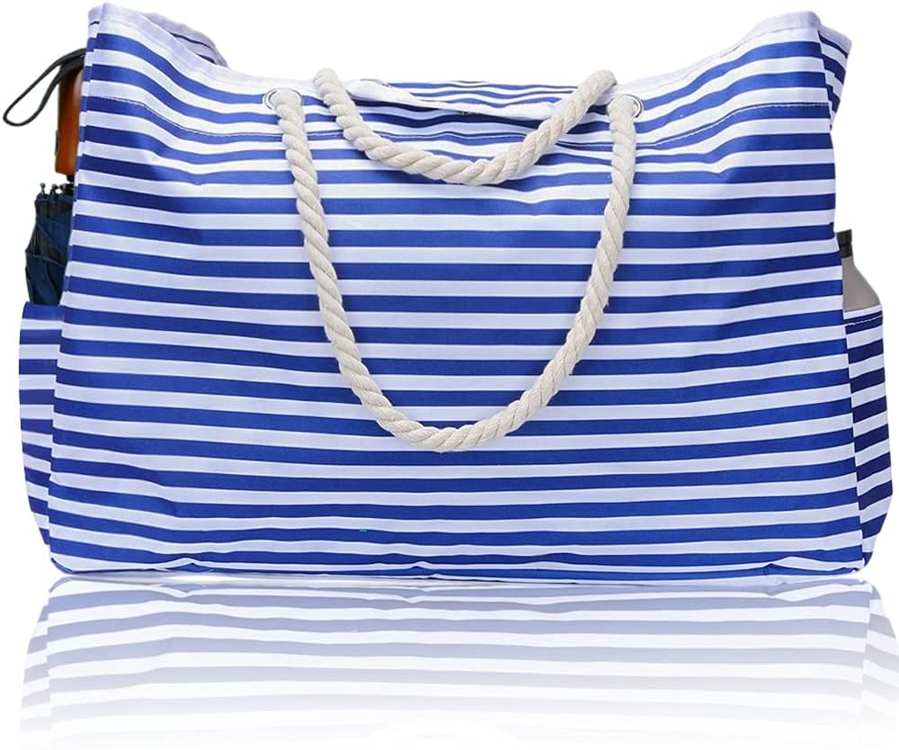 Nepromokavá extra velká plážová taška s bonusovým cestovním pouzdrem – CoastCarry