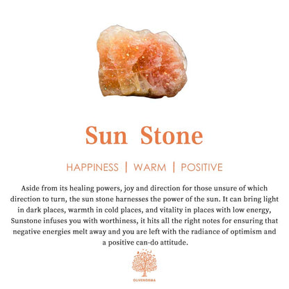 Sonnenstein Kristall, orange, Heilstein, Energie, Positivität, Wärme, Glück, spirituell