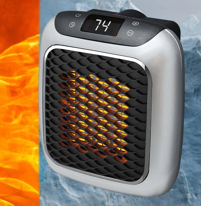 Přenosný energeticky úsporný ohřívač s rychlým ohřevem – Hulvio