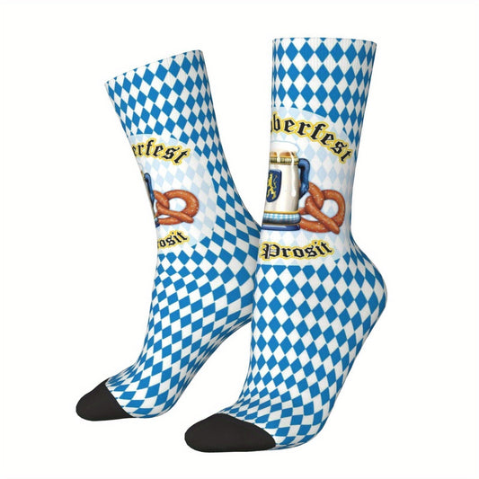 3 páry unisex oktoberfest ponožek – BreznSocken Oktoberfest 2025