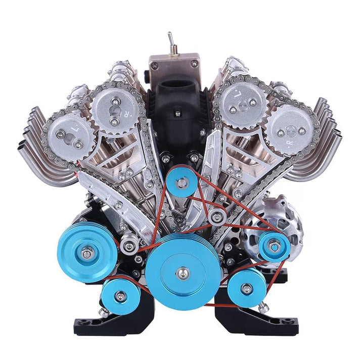 Ornament motorového bloku pro milovníky aut - TorqueV8