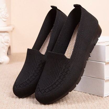 Pohodlné a ventilované dámské slip-on na podzim s podporou klenby - Leona