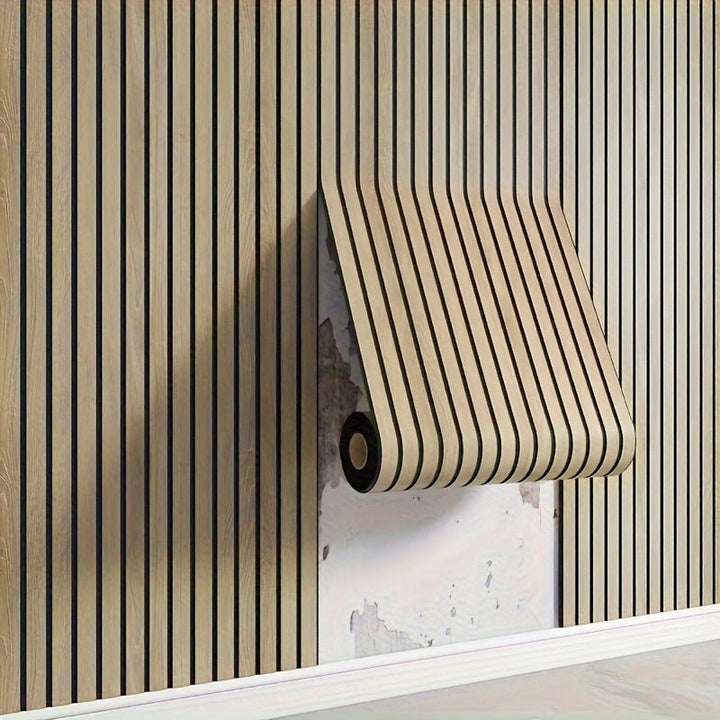 3D Samolepicí nástěnné panely s realistickým vzhledem dřeva - Wallvera
