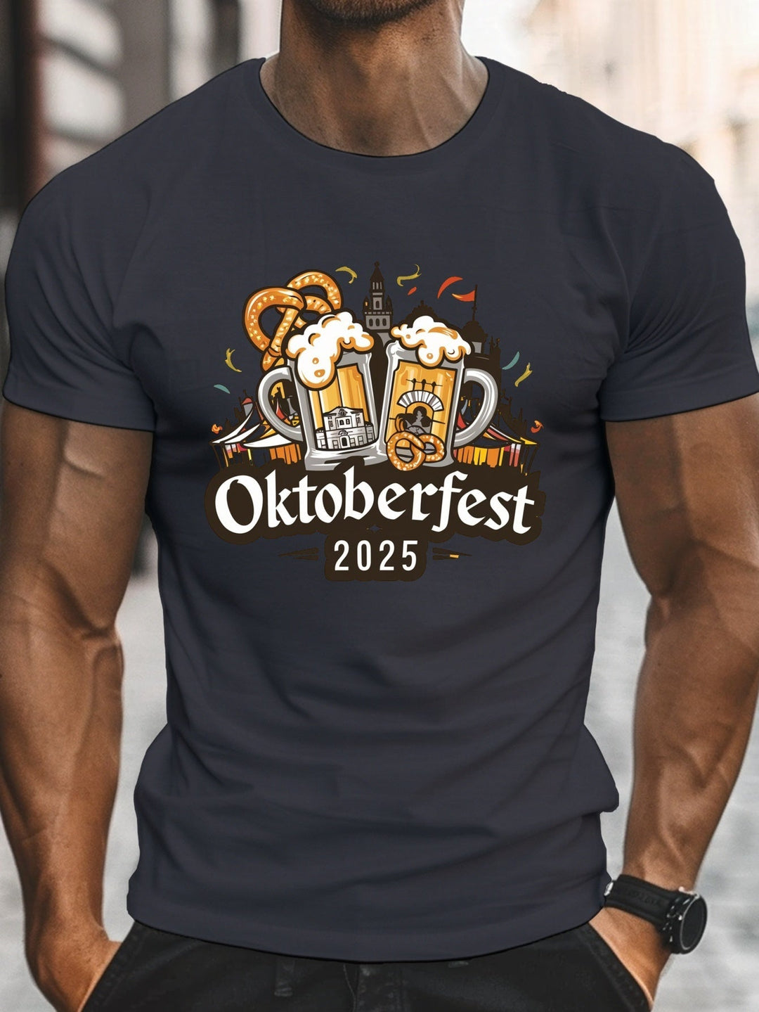 Pánské tričko s krátkým rukávem – Humle Oktoberfest 2025