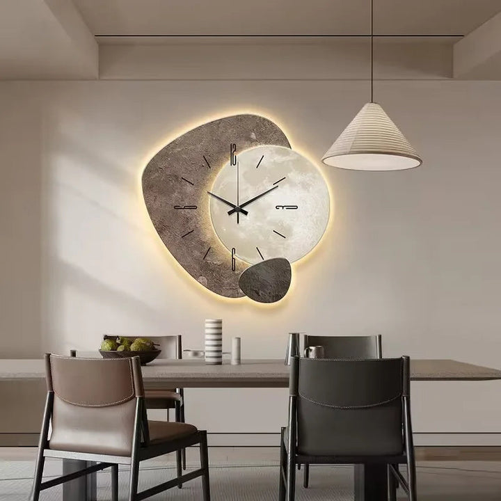 Minimalistické nástěnné hodiny ve skandinávském designu - NordiqTime