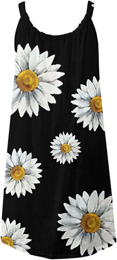 Boho Chic letní šaty s květinovým potiskem – Karla
