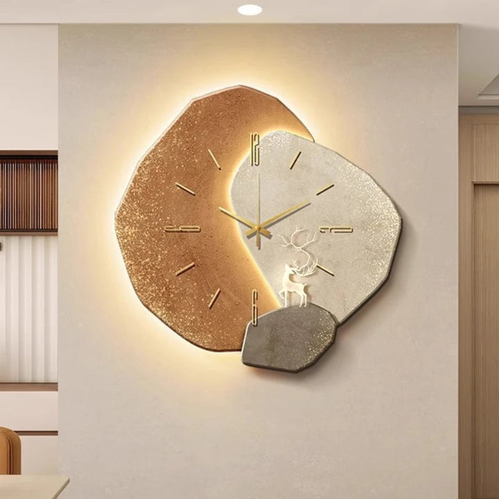 Minimalistické nástěnné hodiny ve skandinávském designu - NordiqTime
