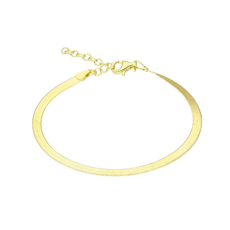 Goldenes Schlangenarmband, verstellbar, elegantes Design, Schmuck für Damen, modisch.