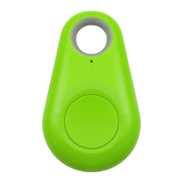 Grüner Bluetooth-Tracker, Schlüsselanhänger, Kunststoff, GPS-Tracking-Gerät, Diebstahlschutz.