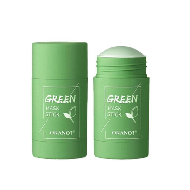 Grüner Maskenstift, Hautpflege, ORANOT, feuchtigkeitsspendend, reinigend, 50g.
