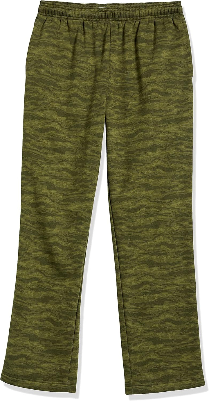 Grüne Camouflage-Jogginghose für Herren, bequem, elastischer Bund, Freizeitkleidung.