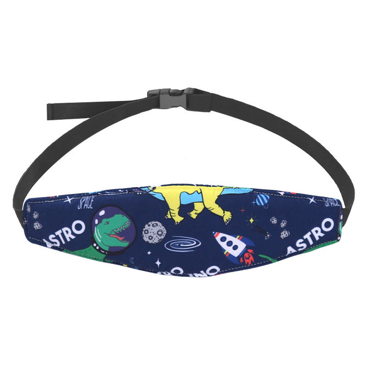 Gürteltasche Kinder, Dinosaurier-Design, blau, verstellbar, Freizeit, Reisen, Polyester.