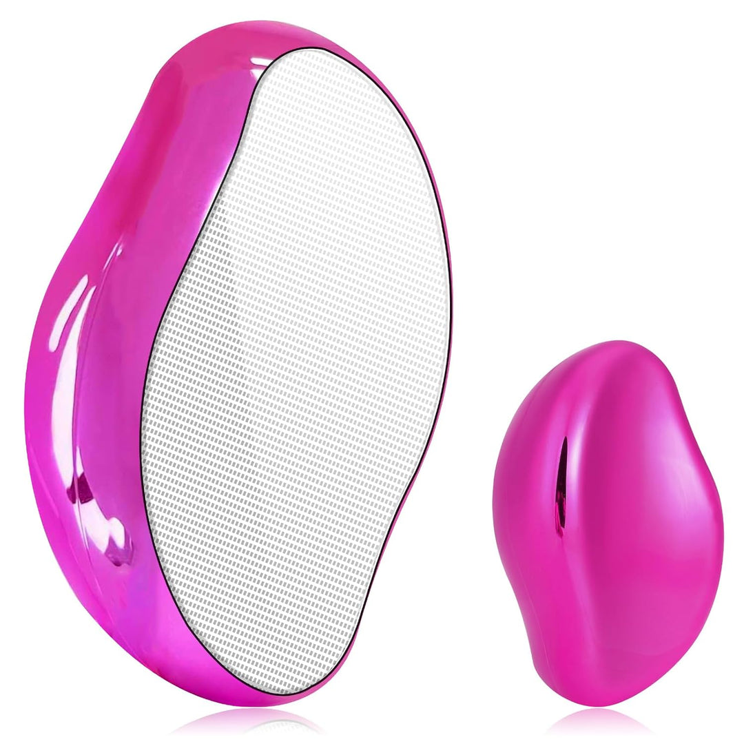 Rosa Haarbürste, ergonomisch, entwirrend, für nasses und trockenes Haar, glänzend, Kunststoff.