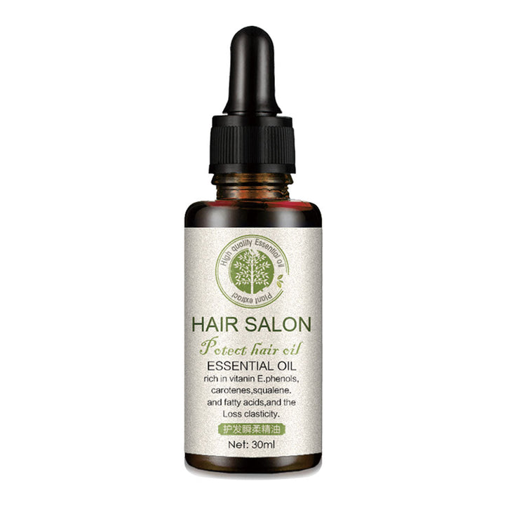 Flasche Haaröl Serum, 30ml, gegen Haarausfall, Haarwachstum, Pflege, mit Pipette.