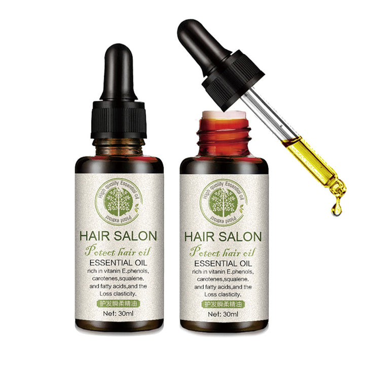 Zwei Flaschen Haaröl-Serum mit Pipette, 30ml, gegen Haarausfall, Haarwachstum fördernd.
