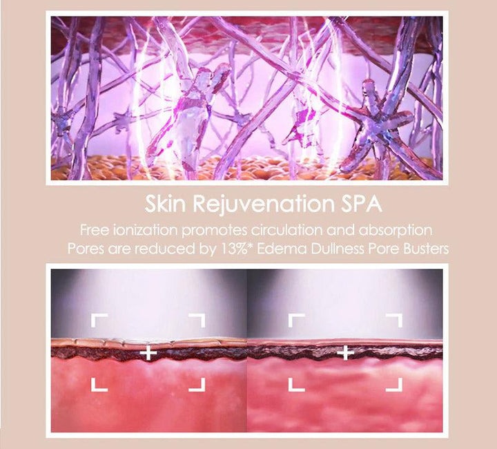Hautverjüngung SPA, Porenreduktion, Ionisation, Hautpflege, Anti-Aging, Wellness-Behandlung