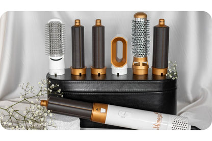 7-in-1 fénová kadeřnická štětka & Airstyler – Lyra