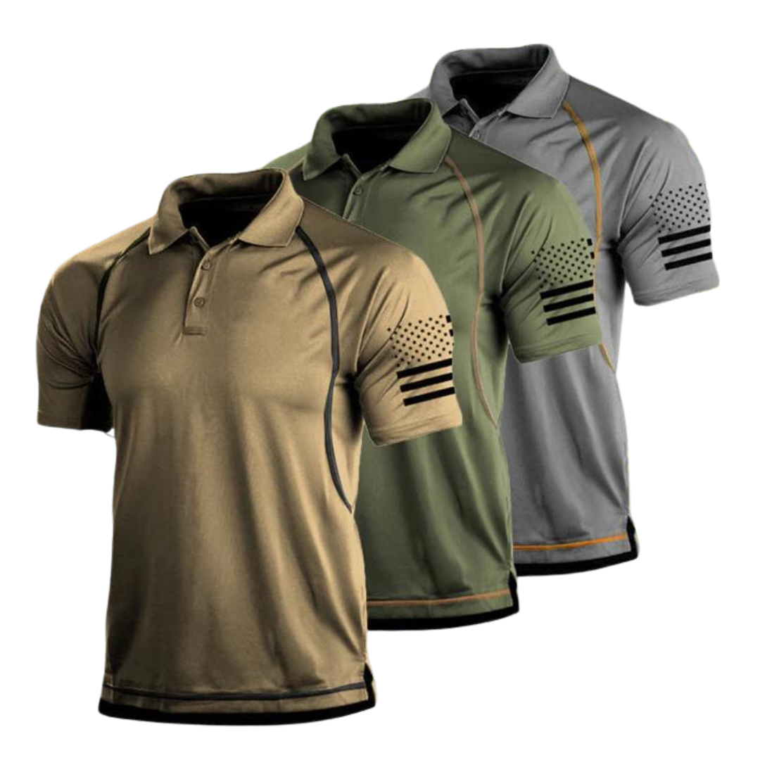 Rychleschnoucí outdoorové polotričko pro muže – TrailCore Polo