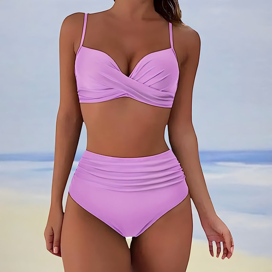 Trendové bikiny s vysokým pasem a pohodlným střihem – Eula