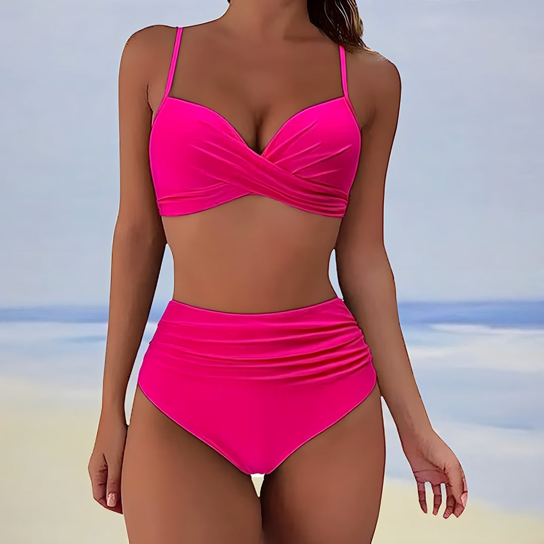 Trendové bikiny s vysokým pasem a pohodlným střihem – Eula