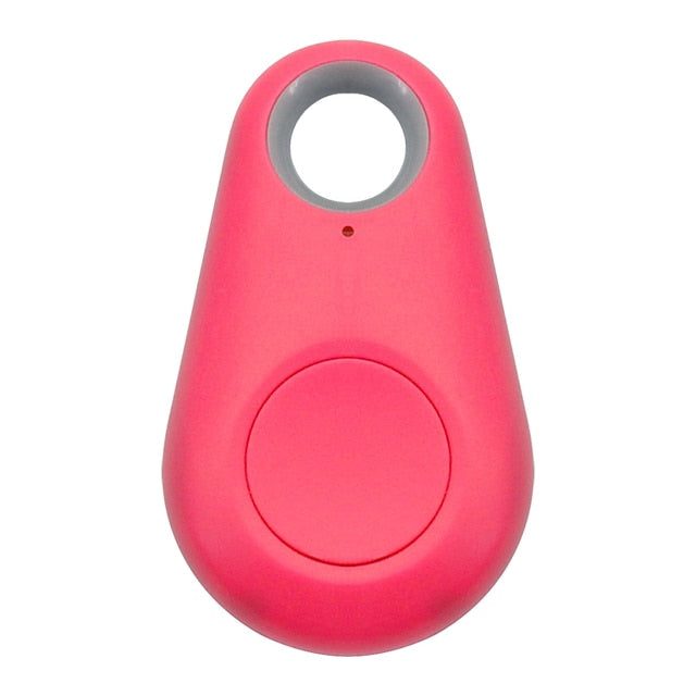 Rosa Bluetooth-Tracker, Schlüsselanhänger, GPS-Tracker, Anti-Verlust-Gerät, kompakt, tragbar.
