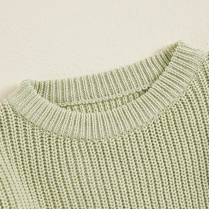 Měkké a prodyšné podzimní pletené svetry pro děti – KnitKuschel