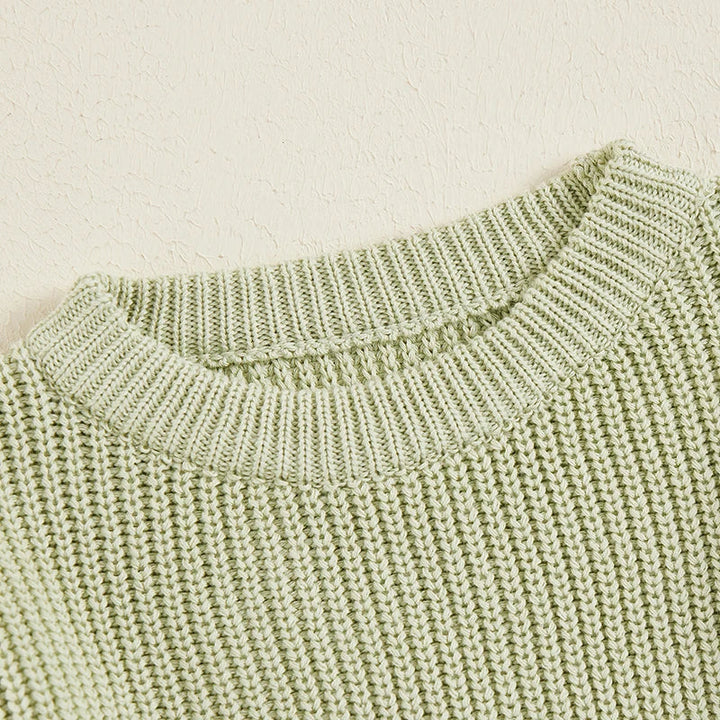 Měkké a prodyšné podzimní pletené svetry pro děti – KnitKuschel