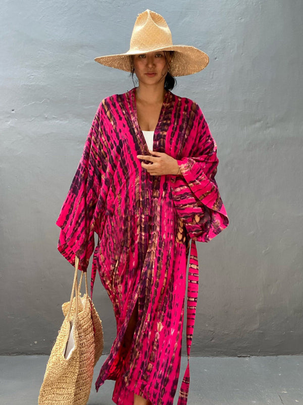Věnované kimono s uvazováním – Leona