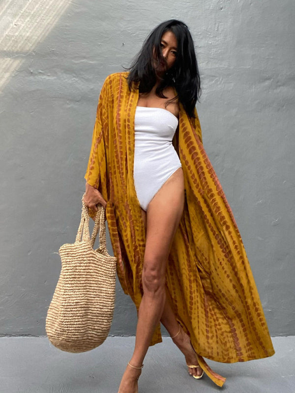 Věnované kimono s uvazováním – Leona