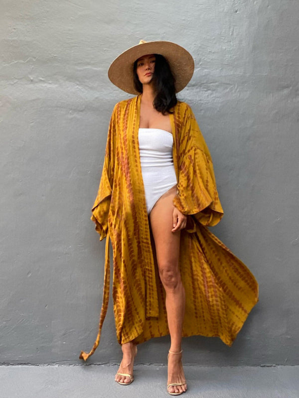 Věnované kimono s uvazováním – Leona