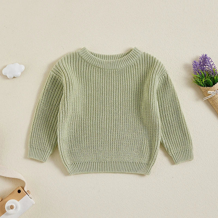Měkké a prodyšné podzimní pletené svetry pro děti – KnitKuschel