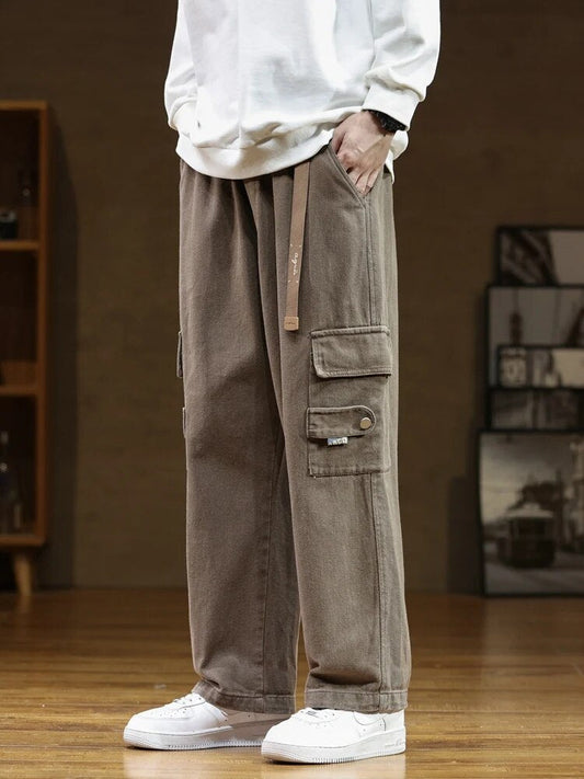 Pánské cargo kalhoty s kapsami – Ruben