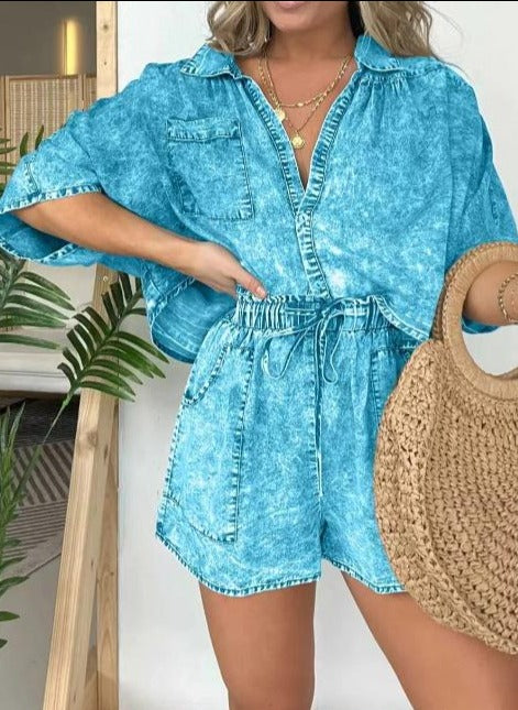 Trendy dámská letní blůza s krátkými rukávy – Isabelle