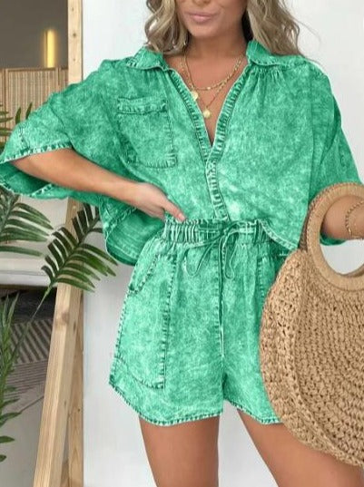 Trendy dámská letní blůza s krátkými rukávy – Isabelle