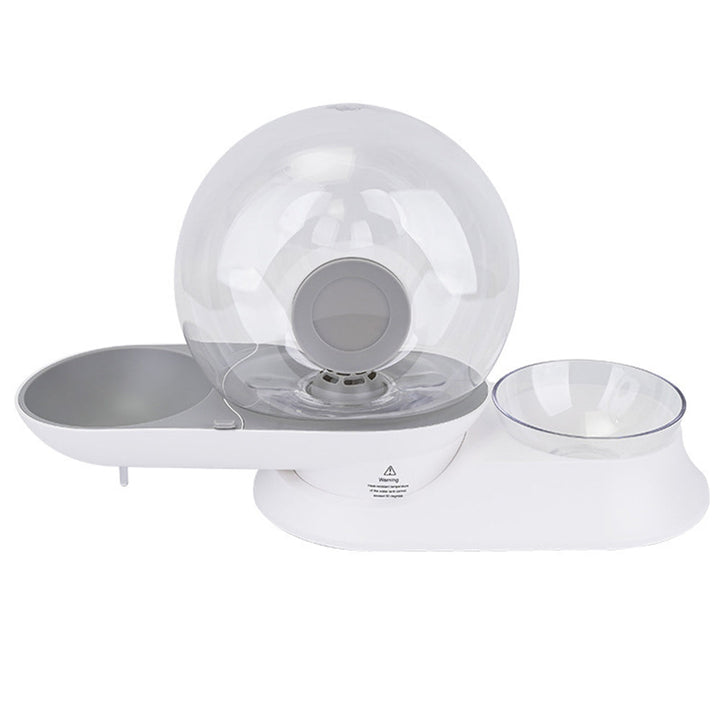Automatische Katzen-Trinkbrunnen, transparent, mit Filter, große Schale, Haustier-Wasserspender.