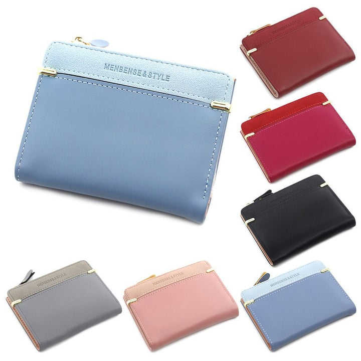 Bunte Mini-Kartenetuis aus Leder, verschiedene Farben, kompakt, stilvoll, für Damen und Herren.