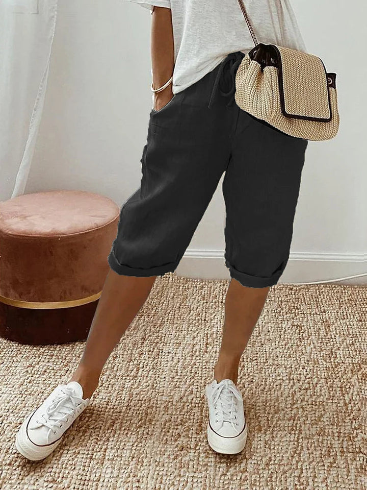 Pohodlné capri kalhoty pro ženy – Sophie