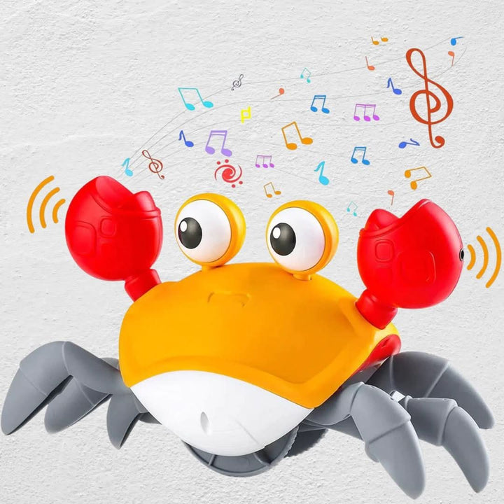 Interaktivní pohybový a hudební hračkový krab - KrypKrabba