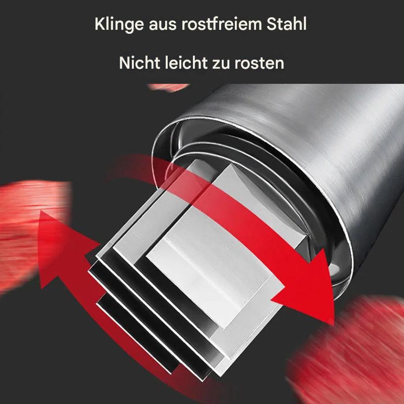 Küchenmesser mit rostfreier Edelstahlklinge, langlebig, ideal für präzises Schneiden.