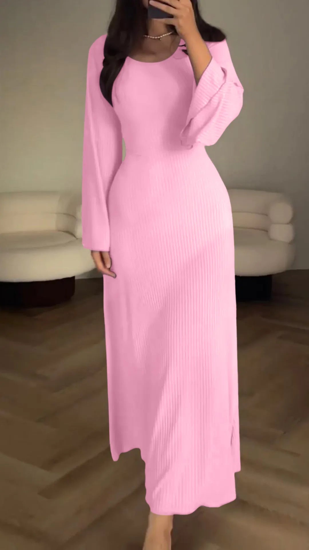 Elegantní bodyconové maxišaty se šněrováním – Podzim ve Valencii