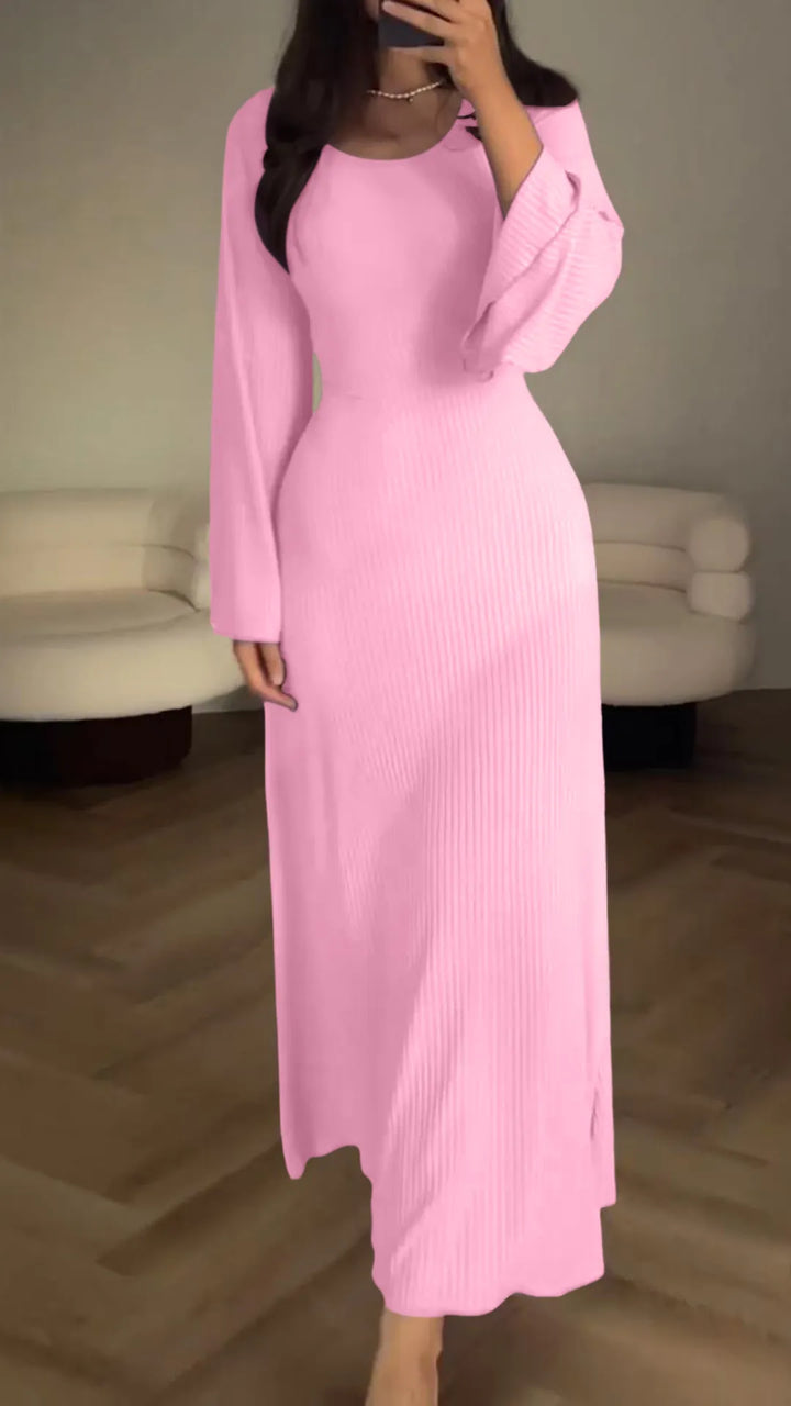 Elegantní bodyconové maxišaty se šněrováním – Podzim ve Valencii