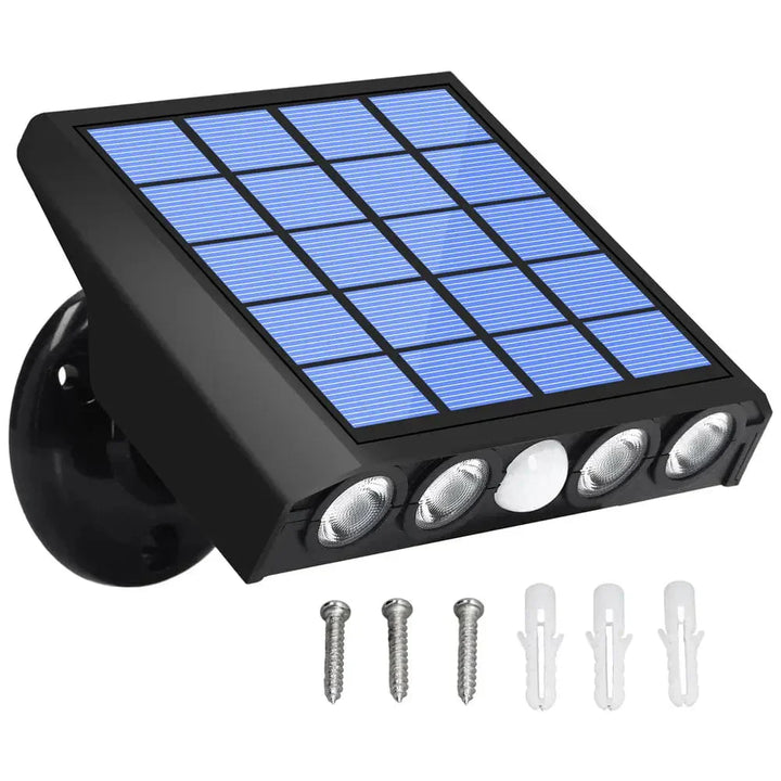 Solární venkovní osvětlení s pohybovým senzorem – Lumina