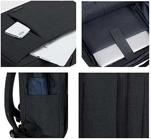 Štíhlý voděodolný batoh na notebook s USB portem