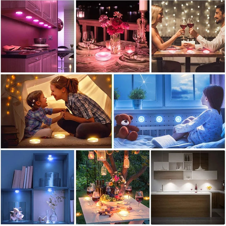 LED-Lichtleiste Küche, Wohnzimmer, Schlafzimmer, Dekoration, warmweiß, dimmbar, energiesparend.